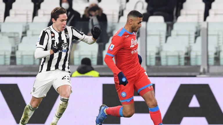 Juventus y Napoli igualan a un gol.