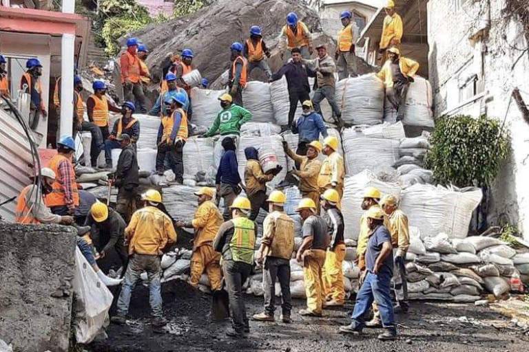 PC reanuda los trabajos de estabilización en el Chiquihuite tras las lluvias