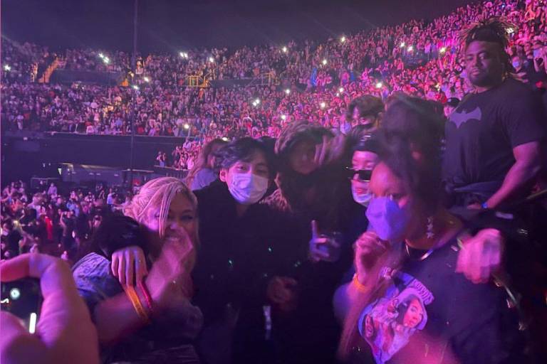 Se conocen por fin BTS y Lizzo en el concierto de Harry Styles