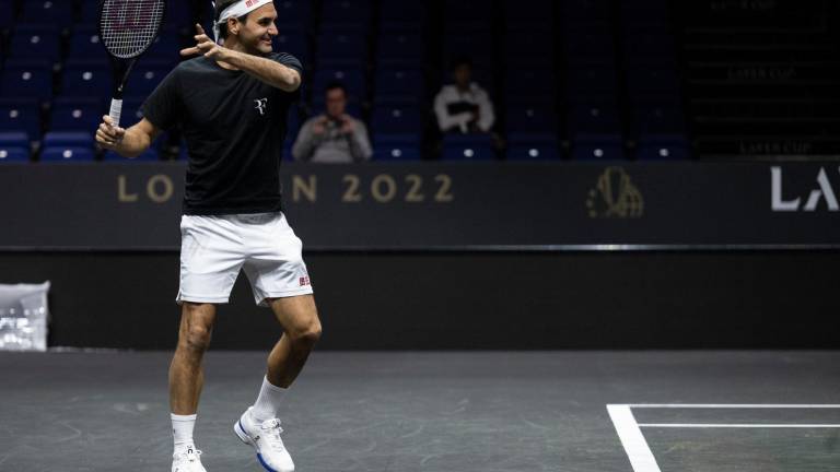 Roger Federer se despedirá este viernes con un partido de dobles