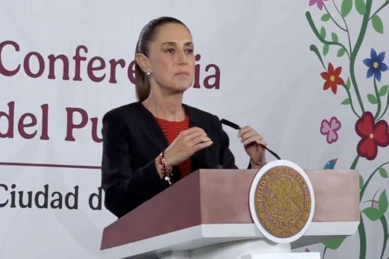 La Presidenta Claudia Sheinbaum descartó las acusaciones de persecución política.