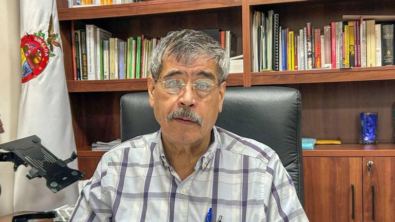 Óscar Loza Ochoa, presidente de la Comisión Estatal de Derechos Humanos en Sinaloa.