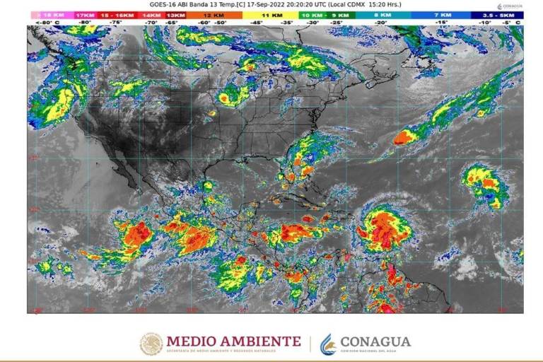 Se forma la tormenta tropical Madeline en el Océano Pacífico; se mantiene frente a Colima