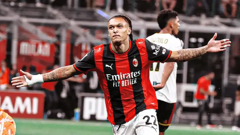 Diego Moreira dejó cifras definitivas para el AC Milan.