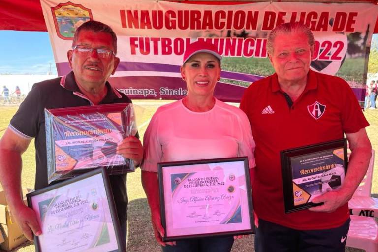 Inauguran en Escuinapa la Liga de Futbol Municipal 2022 en varias categorías