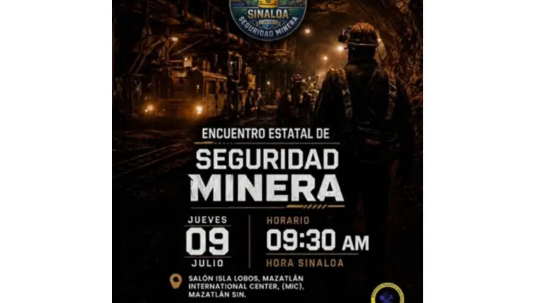 Están programadas conferencias sobre la Importancia de la Tecnología en la Seguridad de las operaciones mineras, así como la Relevancia de la Gestión de Riesgos Críticos en una Mina.