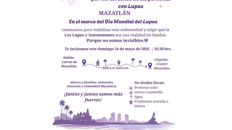 Pacientes, activistas y familias participarán en la caminata para promover la concientización sobre enfermedades autoinmunes.