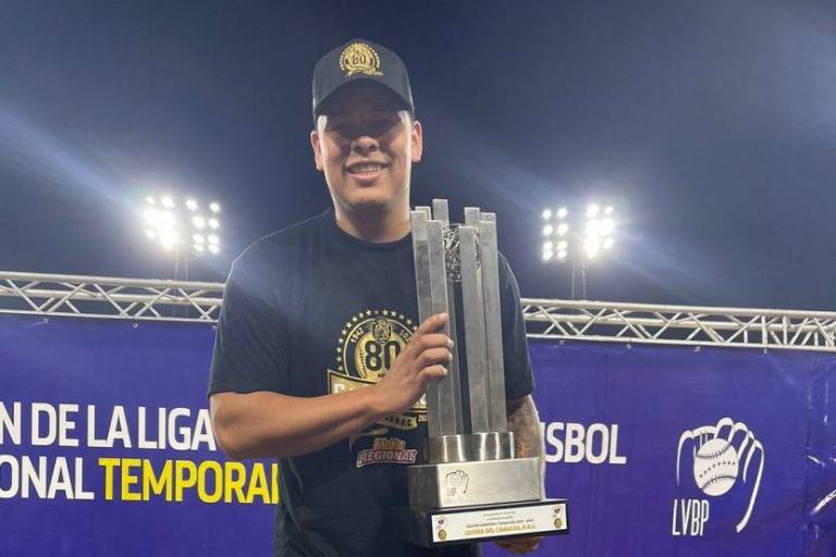 El guinda David Gutiérrez gana el título en la Liga Venezolana de Beisbol Profesional