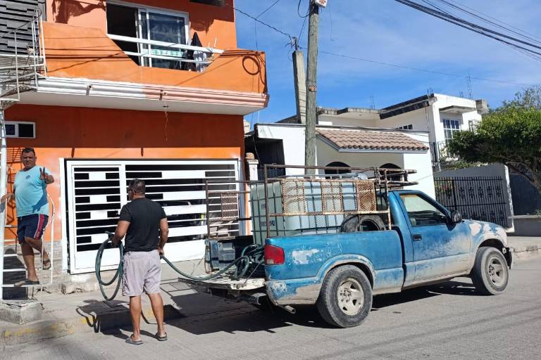 Por estiaje, comunidades de Escuinapa ya tienen problemas de abasto de agua