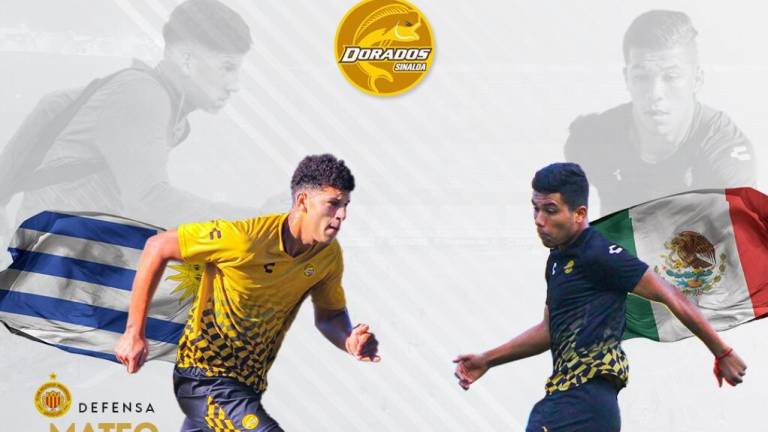 Dorados de Sinaloa suma a Mateo Aguirre y Alfredo Ramírez para el Clausura 2022