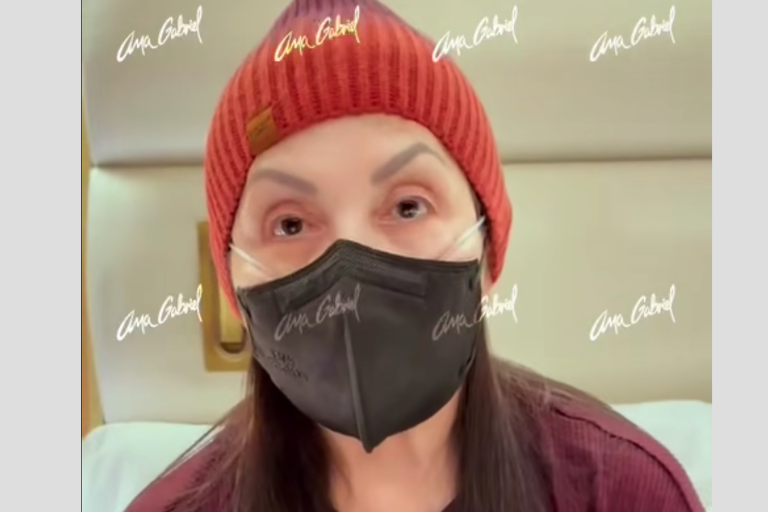 Diagnostican a Ana Gabriel con Neumonía
