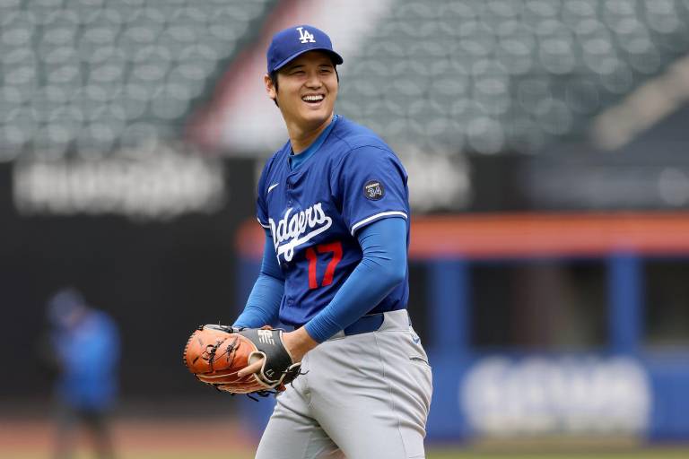 Ohtani listo para debutar como lanzador de los Dodgers este lunes