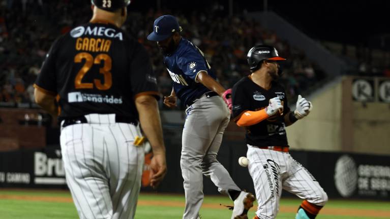 Naranjeros pega primero.