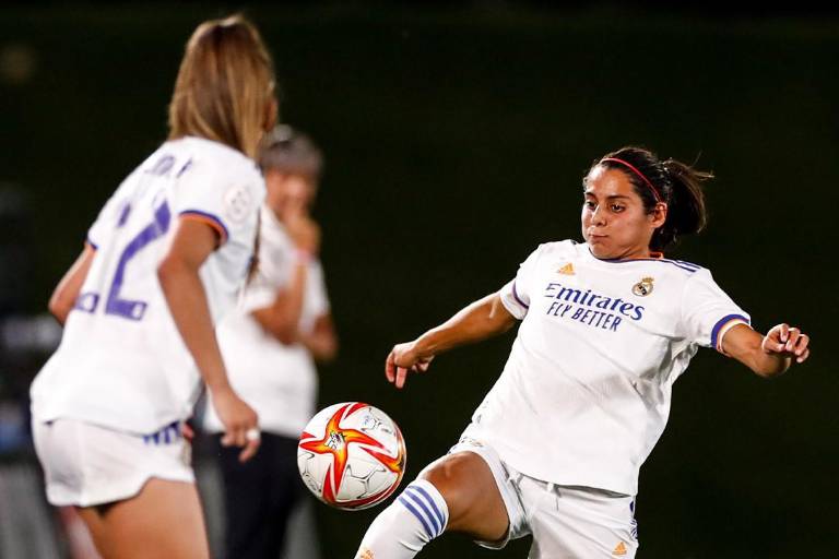 Kenti Robles anota primer gol del Real Madrid femenil en la Champions League