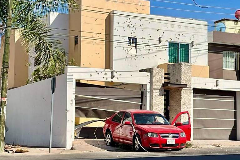 Atacan a balazos seis inmuebles en diversos sectores de Culiacán