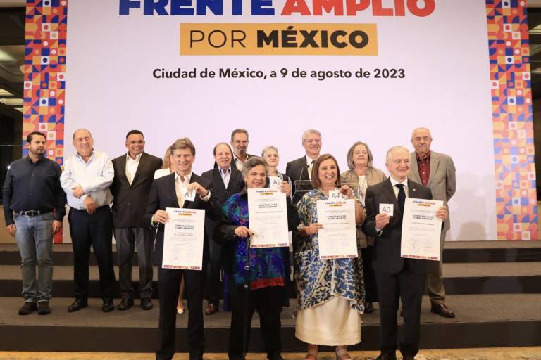 Pasan cuatro a siguiente etapa para elegir a candidato del Frente Amplio por México