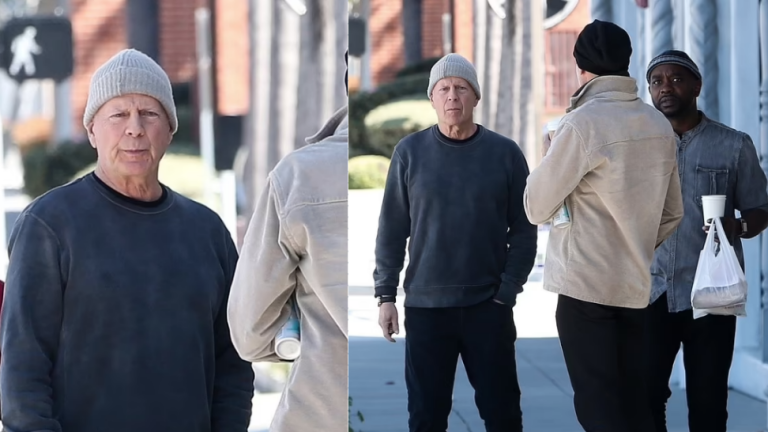 Bruce Willis es visto paseando por Santa Mónica
