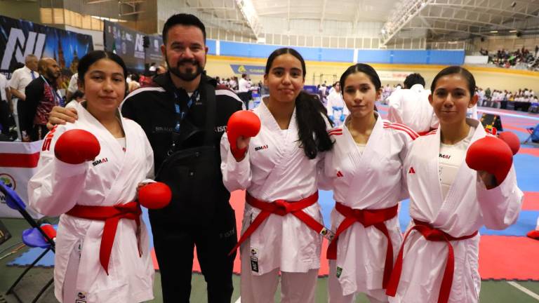 Los karatecas sinaloenses brillaron en la etapa regional de la Olimpiada Nacional 2026.
