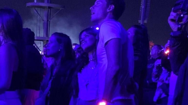 Camila Cabello y Shawn Mendes fueron vistos en el Festival Coachella.
