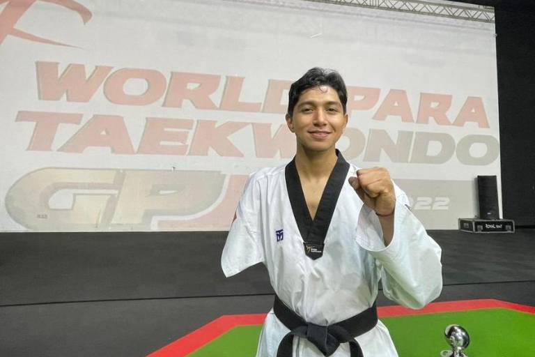 Sinaloense Juan Diego García gana medalla de oro para México en el primer Grand Prix de ParaTaekwondo