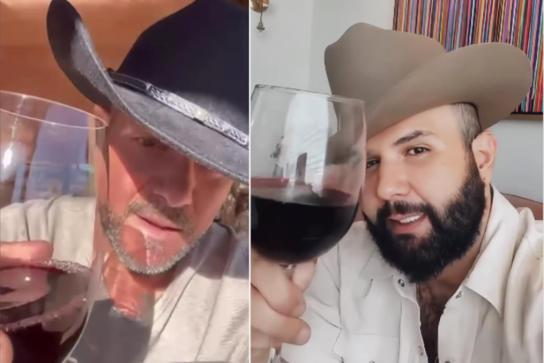 Celebran Carín León y Alejandro Sanz, el próximo lanzamiento de ‘El vino de tu boca’