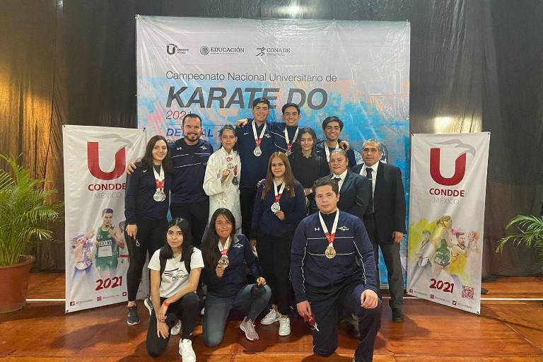 Águilas UAS conquistan 11 medallas en Nacional de Karate Universitario