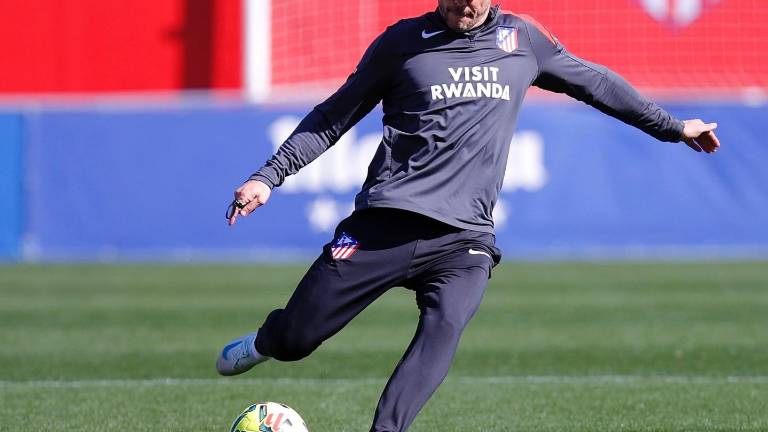 Diego Simeone deberá mostrar un planteamiento preciso para recibir al Tottenham en la ida de los octavos de final de la Liga de Campeones de la UEFA.