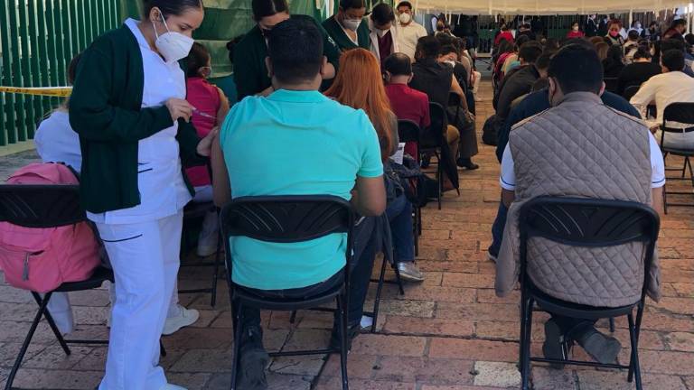 Aplicación de la vacuna contra el Covid-19.