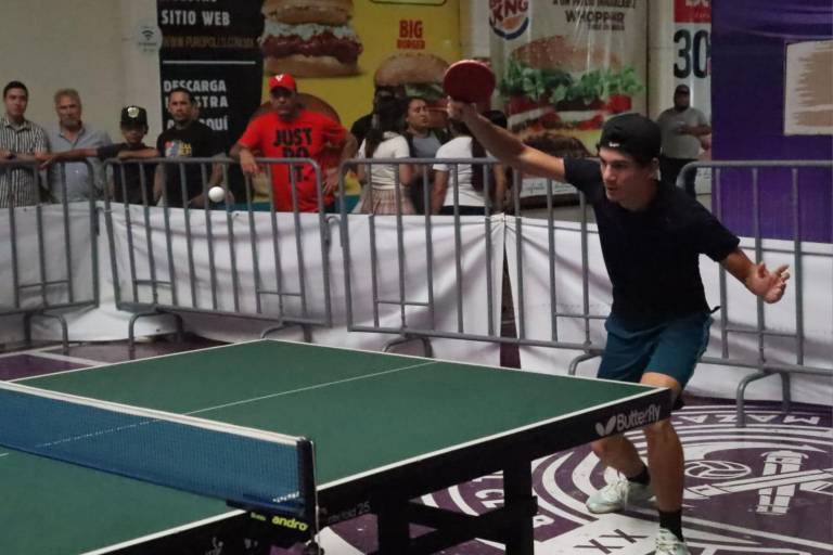 Se quedan con ganas de más tenis de mesa, en Mazatlán