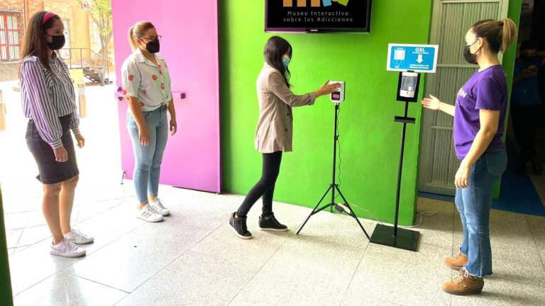 El Museo Interactivo sobre las Adicciones reanudó actividades tras el periodo de confinamiento por la pandemia, en Culiacán.