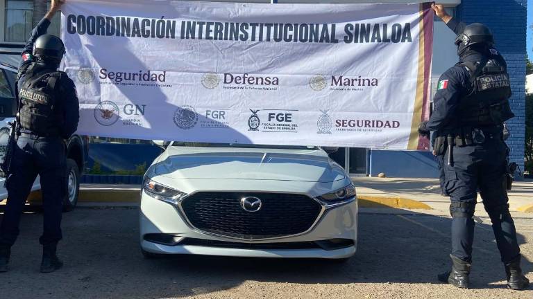 El automóvil fue ubicado por agentes estatales en el sector Cedros y puesto a disposición de la Fiscalía para su devolución.