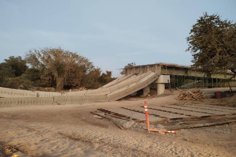 Gobierno no pondrá dinero por tramo colapsado del puente El Quelite