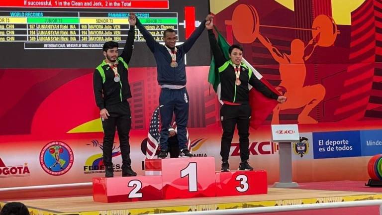 Adán Cárdenas conquista un oro y dos platas en Panamericano de levantamiento de pesas