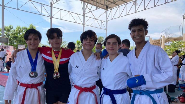Los karatecas de Culiacán han estado dominando sus pruebas.