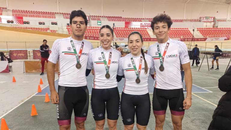El representativo de Sinaloa suma ya seis medallas de oro en Campeonato Nacional de Ciclismo en Veracruz.