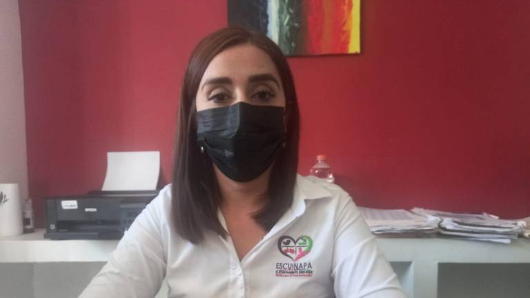 La Oficial Mayor Sofía Sosa Rodríguez.