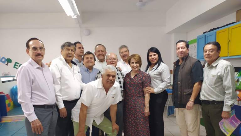 Los representantes del Club Rotario Culiacán Oriente hicieron acto de presencia en las diferentes áreas de atención de Apac Culiacán.