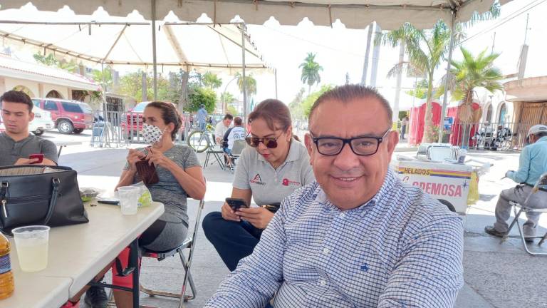 Marcos Osuna, candidato de la alianza Va por Sinaloa en las pasadas elecciones.