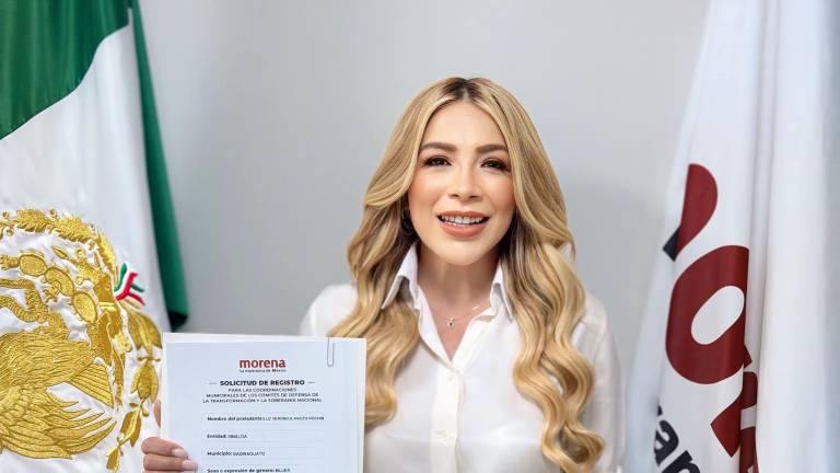 La Diputada local Verónica Avilés se registra en Morena para buscar la coordinación municipal en Badiraguato.
