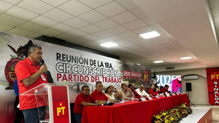 Dirigentes y militantes del Partido del Trabajo participaron en la Reunión de la Primera Circunscripción y en la inauguración de la nueva sede del partido en Culiacán.