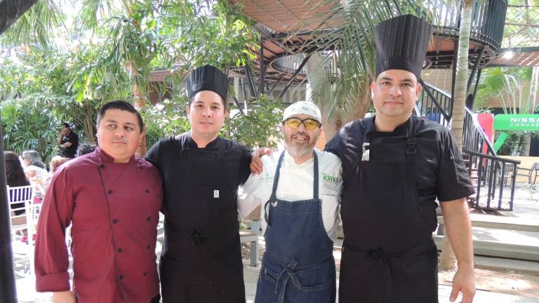 Amir Haggar, Jorge Padilla, Miguel Taniyama y Adrián Alfonso López.