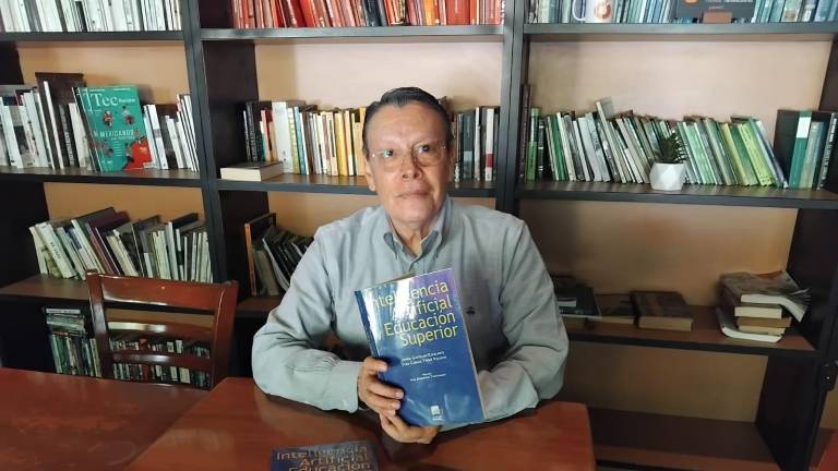 El doctor Jorge Gastélum Escalante invita a la presentación del libro ‘Inteligencia Artificial y Educación Superior’.