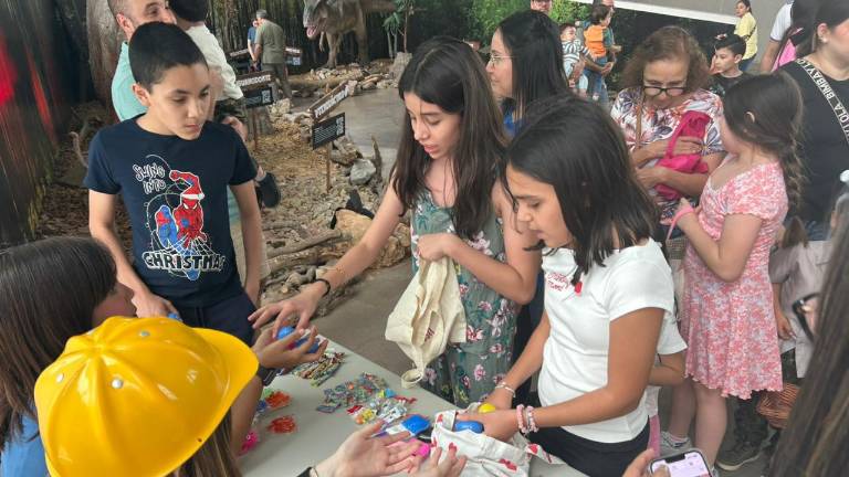 Bajo la temática de los gigantes prehistóricos, el museo invita a los más pequeños a participar en la búsqueda de “huevos de dinosaurio”.