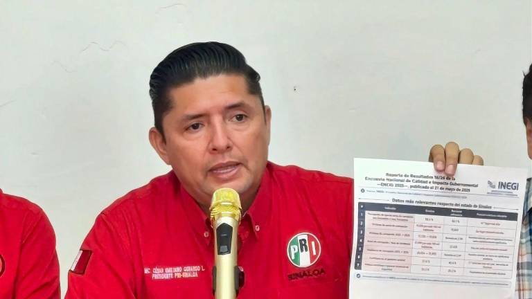 El PRI Sinaloa lanzó una dura crítica contra los gobiernos emanados de Morena, a quienes acusaron de fallar en sus promesas de pacificación y bienestar.