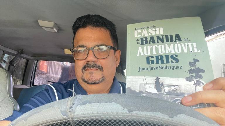 Juan José Rodríguez presentará su más reciente novela en La Casa del Marino, en Mazatlán.