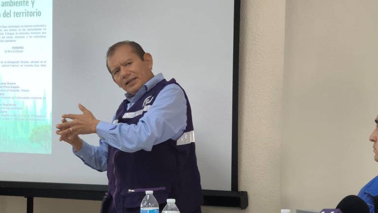 Venancio Baltazar Pérez España expuso diversos casos de contaminación ambiental en Mazatlán.