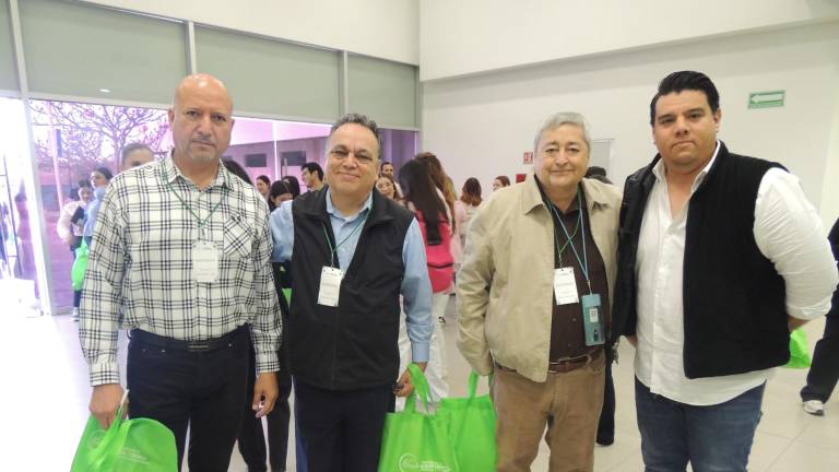 Juventino Báez, Jesús Rodríguez, José Ángel Gil y Alexis Soto.