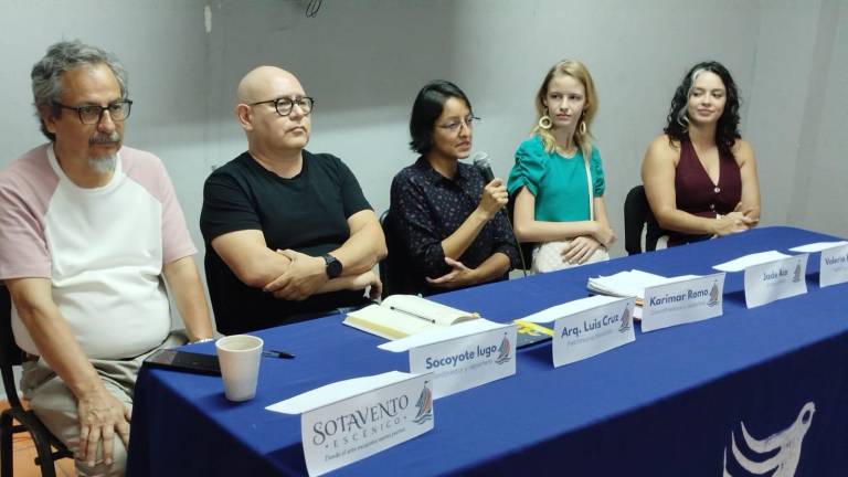 Karimar Romo, coordinadora de Sotavento Escénico, presentó los detalles de la primera edición del festival cultural.
