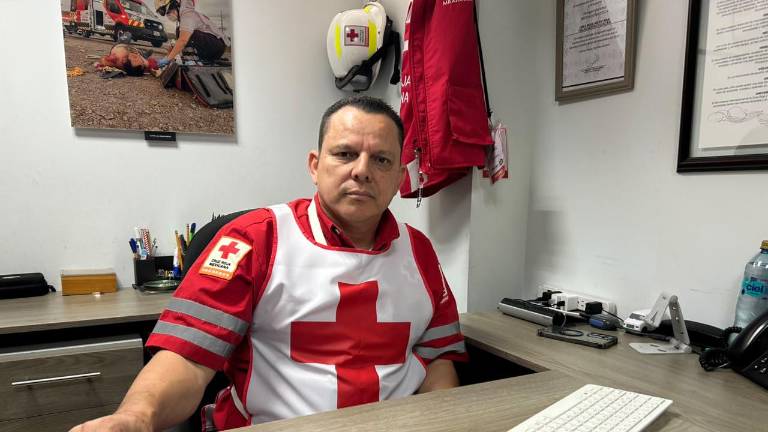 Omar López Oseguera, coordinador de socorros.