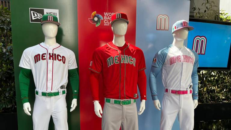 México presenta sus uniformes para el Clásico Mundial de Beisbol